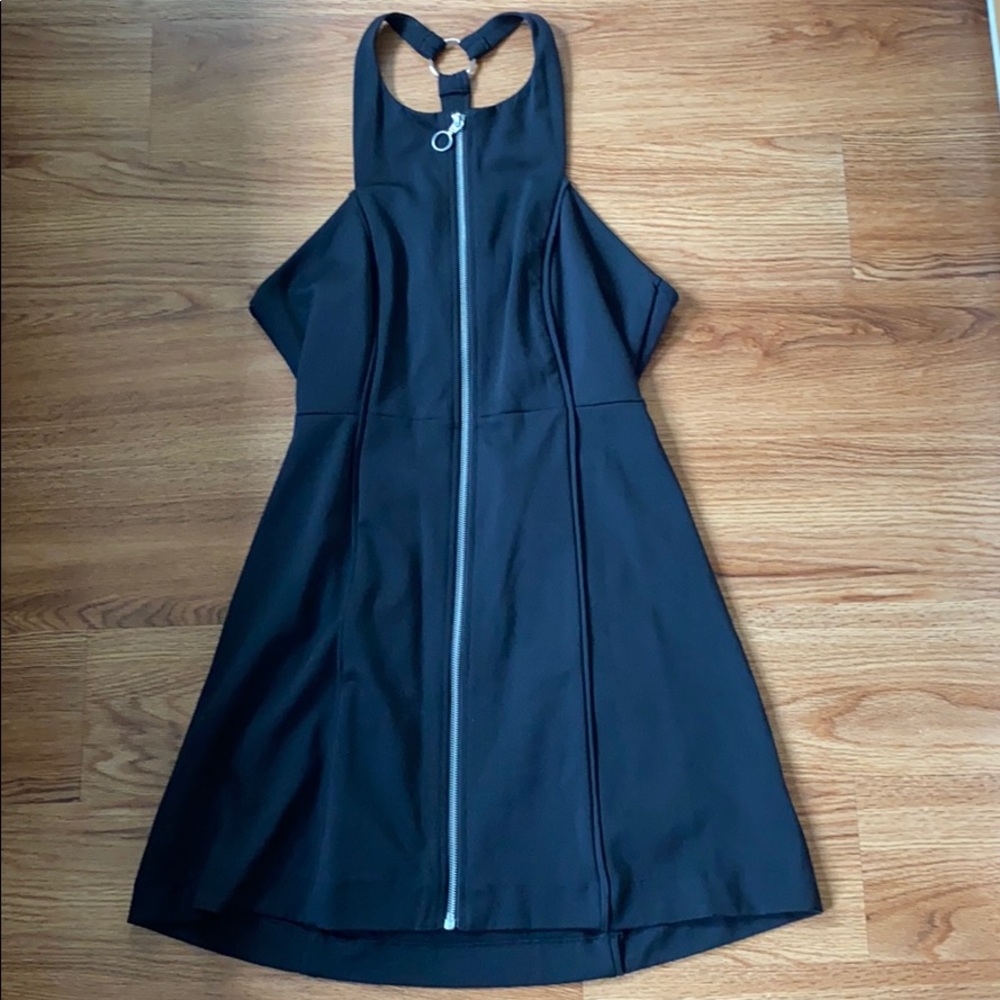 Free People Halter LBD with Back Cut-Out